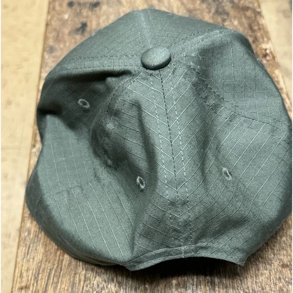 Adidas Originals Trefoil Plus Hat Snapback Olive Cargo Ripstop - Picture 7 of 8